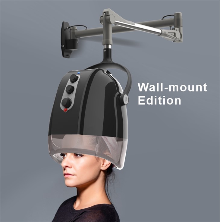 ADJUSTAVLE WALL-MOUNT EDITION BONNET HAIR DRYER